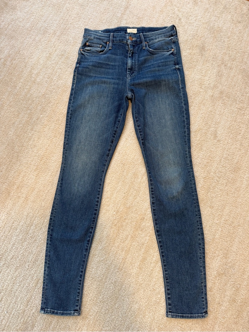 MOTHER - The Looker High-Rise Indigo Skinny Jeans- Groovin’